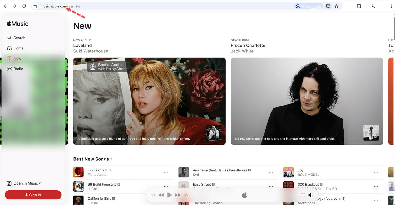 Open the Apple Music App