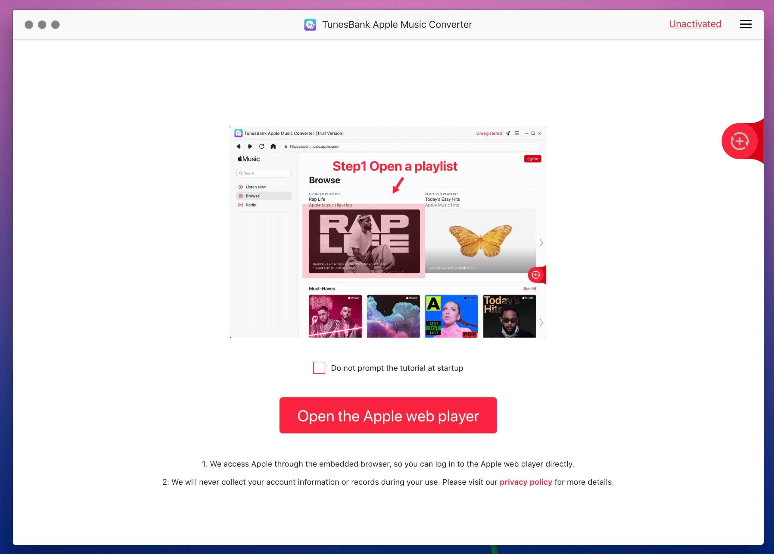 run apple music drm removal