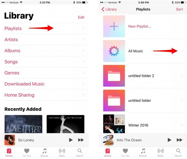 download Apple Music songs to iTunes