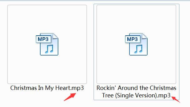 open the output files folder