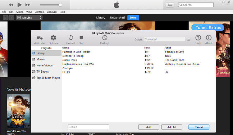setting movie audio tracks subtitles.