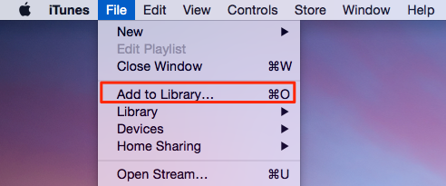 add music to itunes library