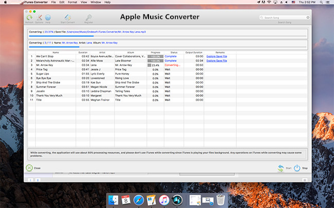 convert iTunes videos to MP3