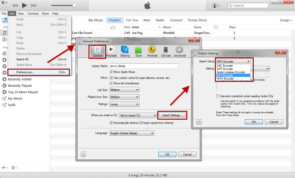 convert itune songs to m4a
