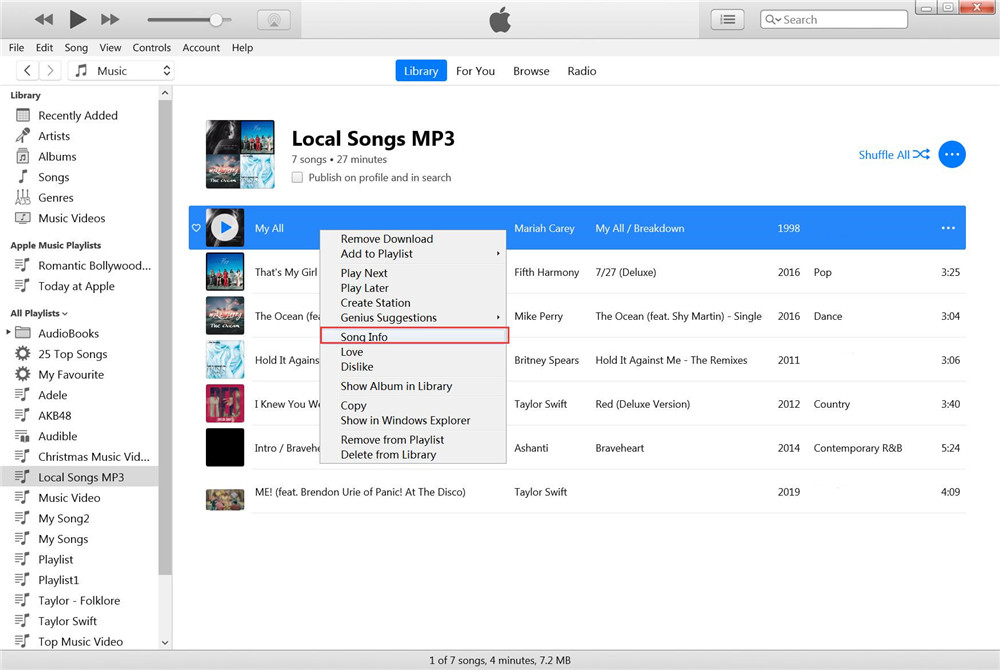 transfer iTunes music to USB drive