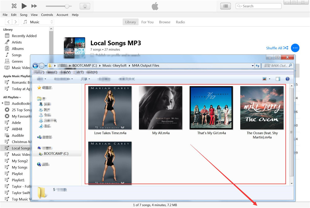 Export iTunes Music to USB or Flash Drive