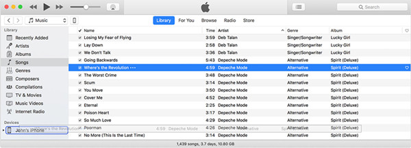 sync Spotify music to Apple Music