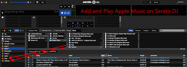 Ajouter et lire de la musique Apple sur Serato DJ