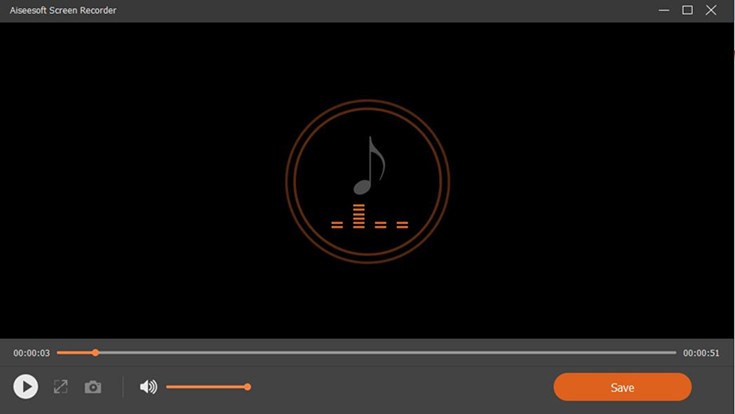 Listening the recorded Audio/Music