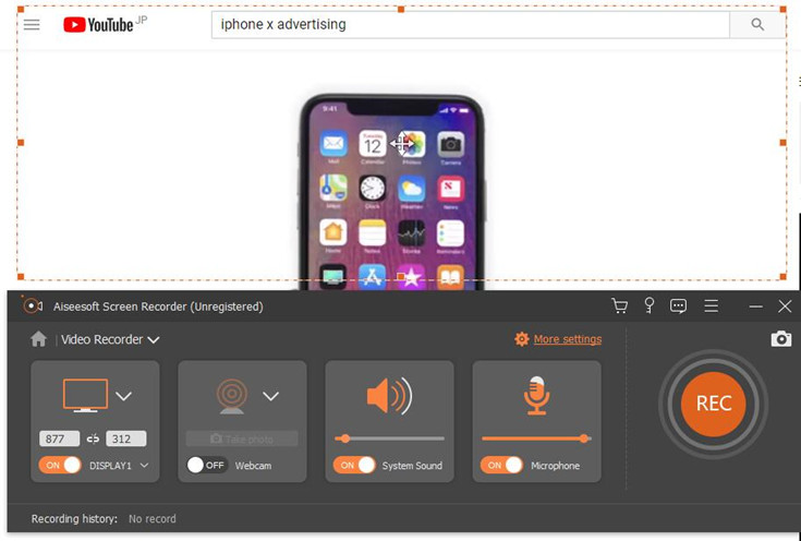 Custom the screen recording area-02