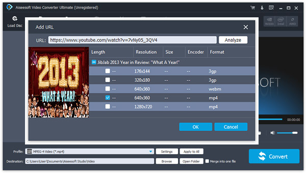 Download and Convert YouTube Video