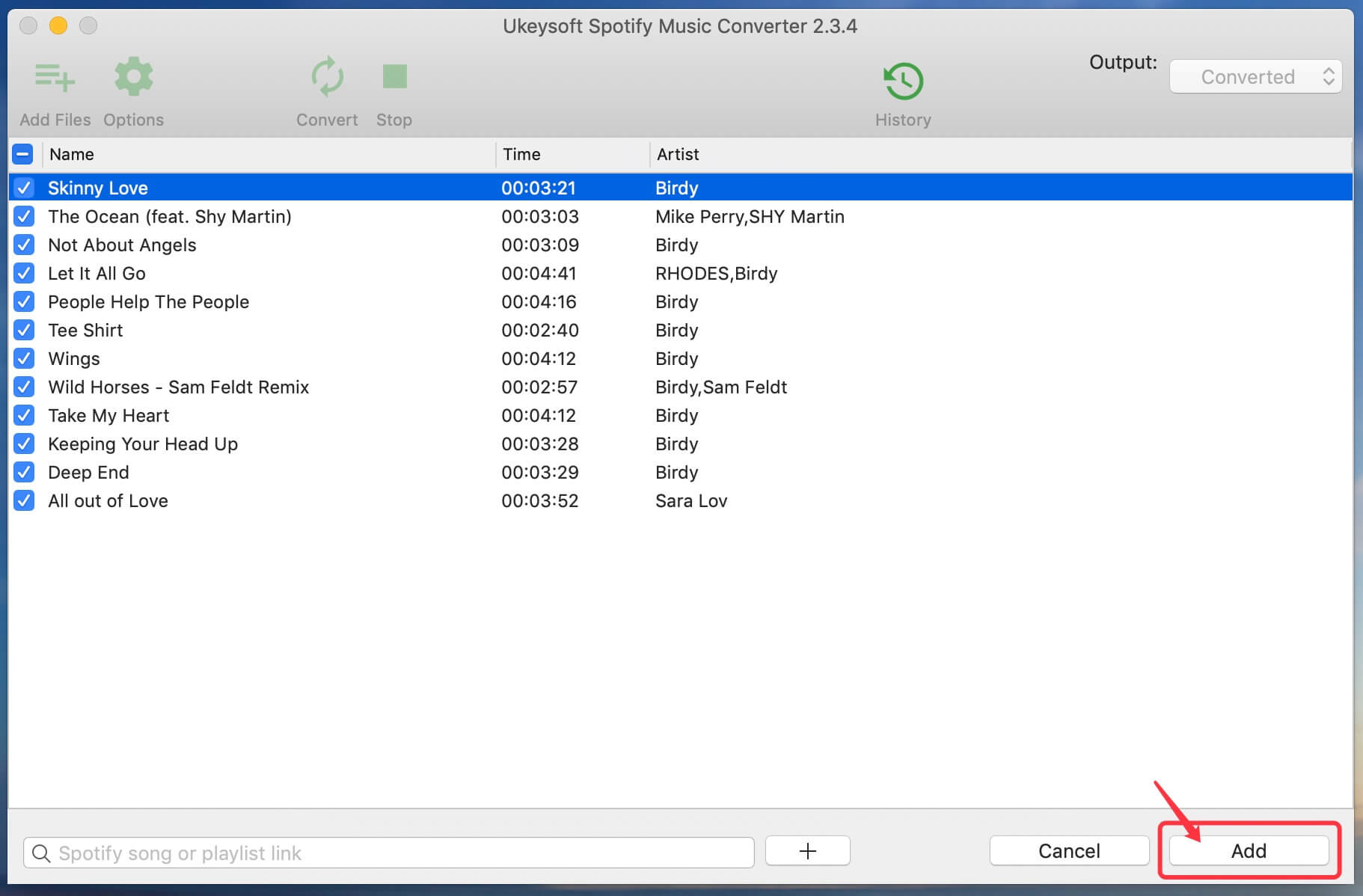 spotify songs