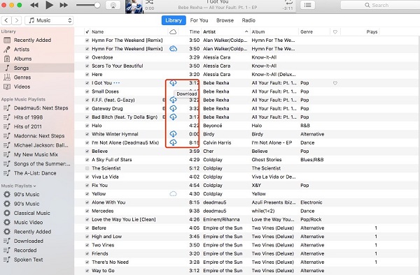 start downloading