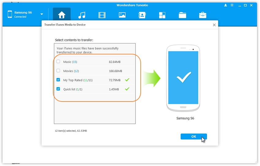 transfer music from iTunes to huawei p30