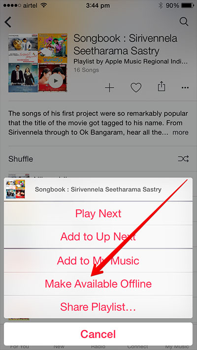 use apple music without eating up mobile data on iphone