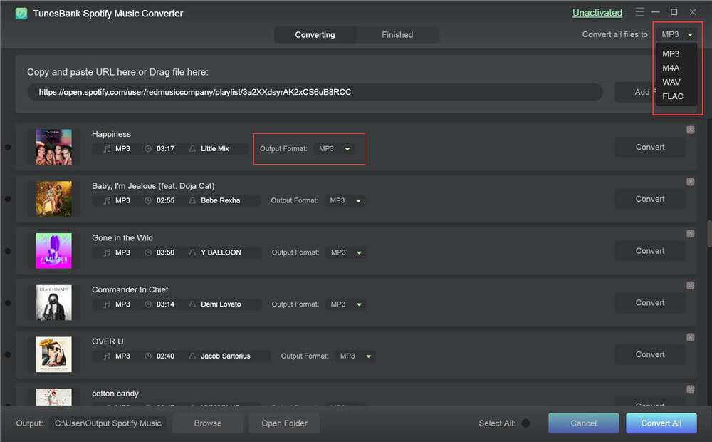 tunesbank spotify music converter