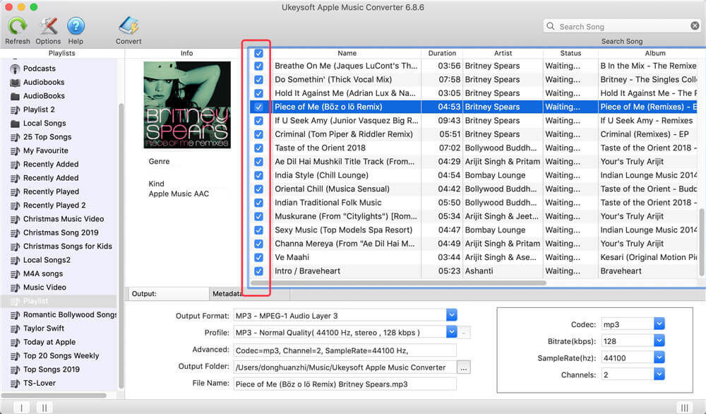 Select Apple Music