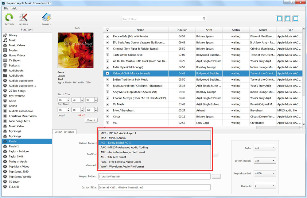 Select MP3