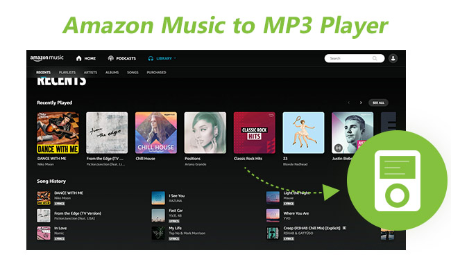 Play Amazon Music on MP3 Player