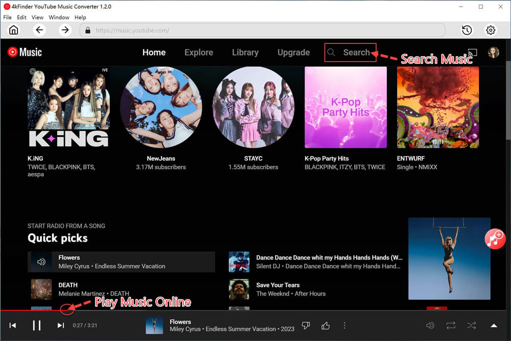 add youtube music